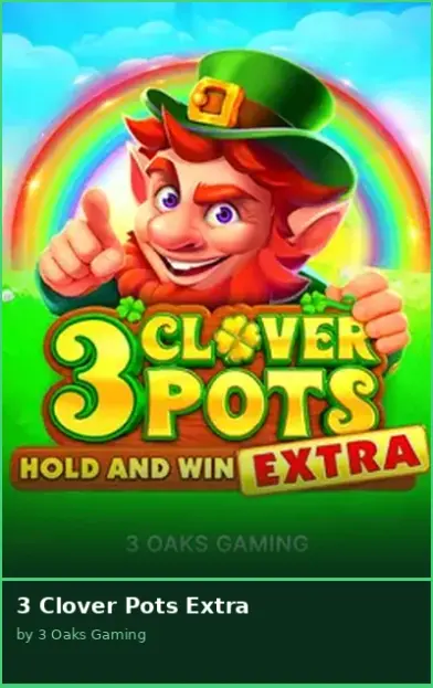 3 Clover Pots Extra
