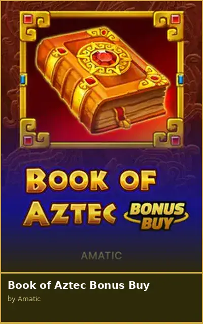 Book of Aztec Bonus Buy