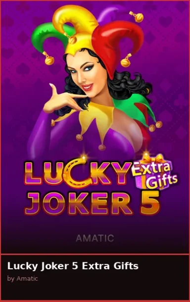 Lucky Joker 5 Extra Gifts