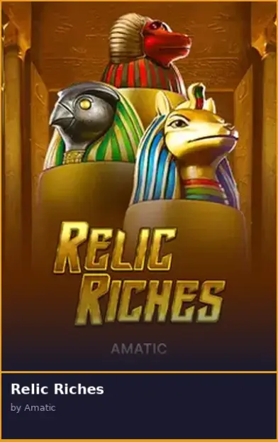 Relic Riches