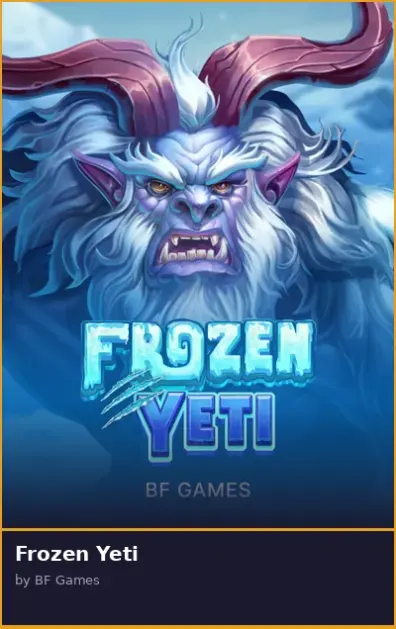 Frozen Yeti