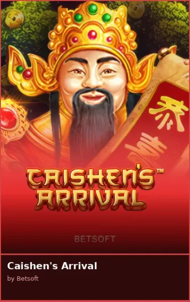 Caishen s Arrival