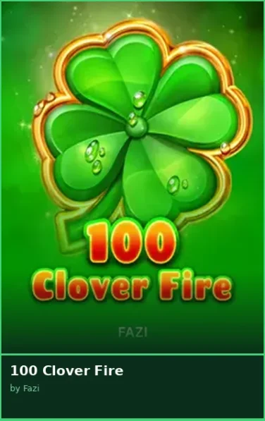 100 Clover Fire