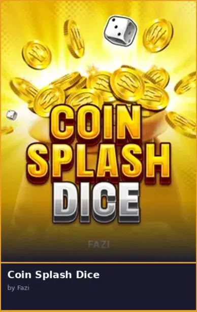 Coin Splash Dice