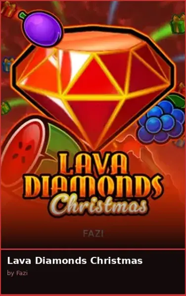 Lava Diamonds Christmas