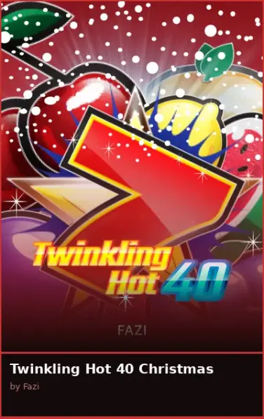 Twinkling Hot 40 Christmas