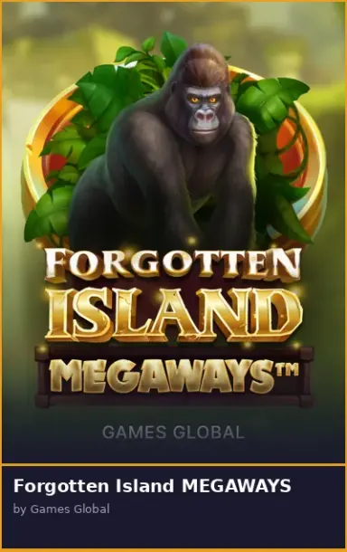 Forgotten Island MEGAWAYS
