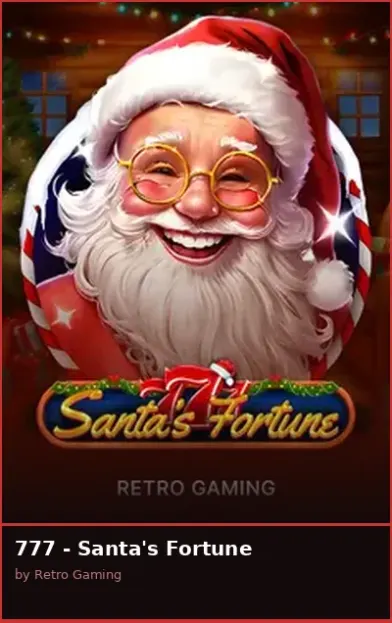 777 - Santa s Fortune