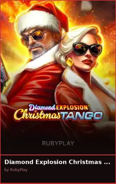 Diamond Explosion Christmas Tango