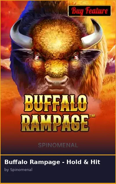 Buffalo Rampage - Hold   Hit