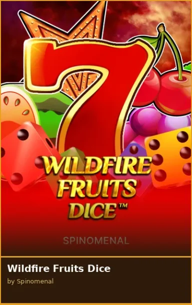 Wildfire Fruits Dice