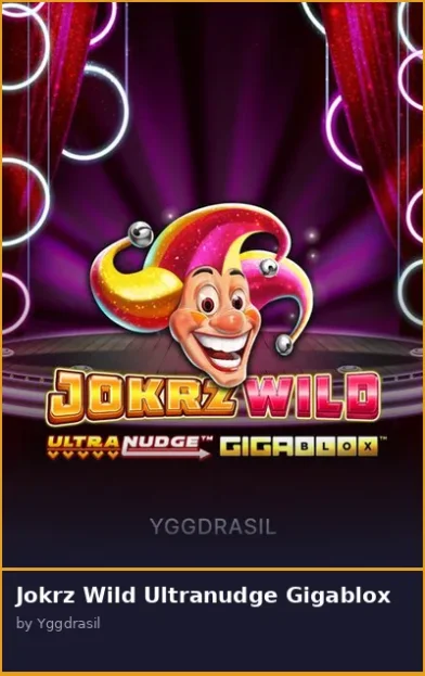 Jokrz Wild Ultranudge Gigablox