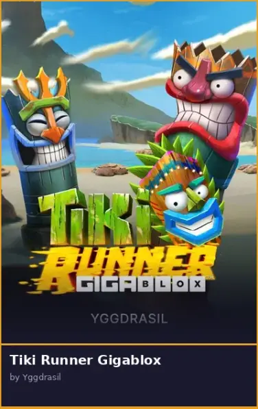 Tiki Runner Gigablox